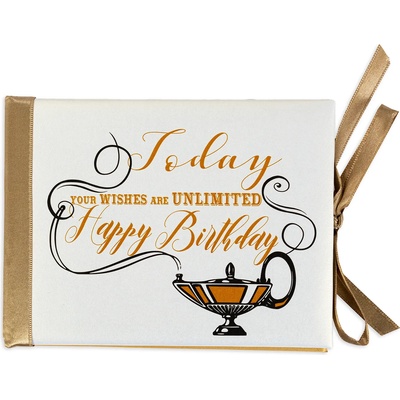 NBoutique Луксозна картичка за рожден ден - Лампата на Аладин