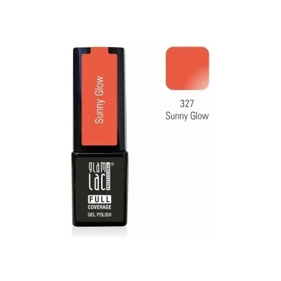 GlamLac Gel lak oranžový 327 Sunny Glow 6 ml