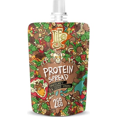 Lifelike Protein Spread 2 GOGO lískový ořech/čokoláda 80 g