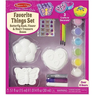 Melissa & Doug - Керамични предмети за декориране - Любимите ми неща