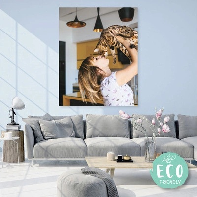 Fotoobraz na plátno z vlastnej fotografie 80 x 100 cm