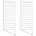String Panel String Floor 85 x 30, 2 ks, beige