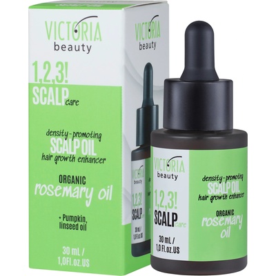 Victoria Beauty 1, 2, 3! Scalp Care! Масло за скалп с розмарин, 30 ml