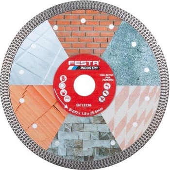 Festa Levior Kotouč diamantový 200 x 2 x 25,4 mm 21204