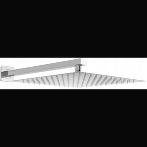 Mexen Slim дъждовна слушалка 30 x 30 см с поддържащо рамо, хром - 79130112-00 (79130112-00)