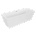 Mexen Volta 170x75 cm white/chrome (51131707500-01)