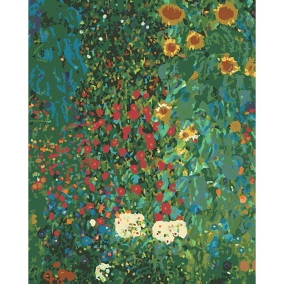 Zuty Malování podle čísel ZAHRADA SE SLUNEČNICEMI G. KLIMT