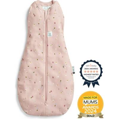 ERGOPOUCH Zavinovačka a spací pytel 2v1 Cocoon Daisies