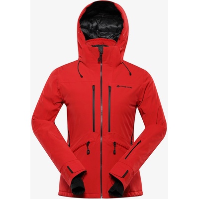 ALPINE PRO Дамско ски яке с мембрана за сняг PTX ALPINE PRO REASA олимпийско червено ALPINE PRO | Cherven | ЖЕНИ | XS