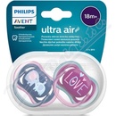 Avent Philips silikon cumlík Air fialová/ružová 2ks