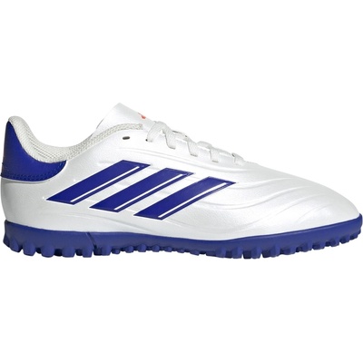 adidas Детски футболни стоножки Adidas Kids' Copa Pure Club Astro Turf Football Boots - White/Blue/Red