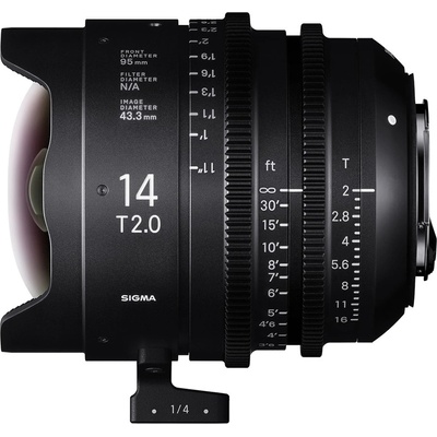 SIGMA CINE 14mm T2 FF FL FVE METRIC Sony-E