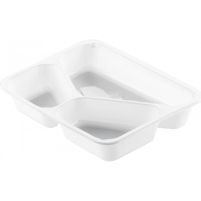 DUNI Zatavovacia miska menubox cpet biela 3-dielna 225 × 175x43 mm