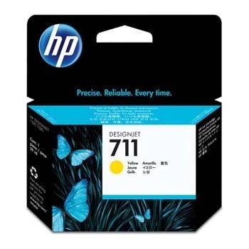 HP 711 CZ132A жълт (yellow) оригинална касета (CZ132A)