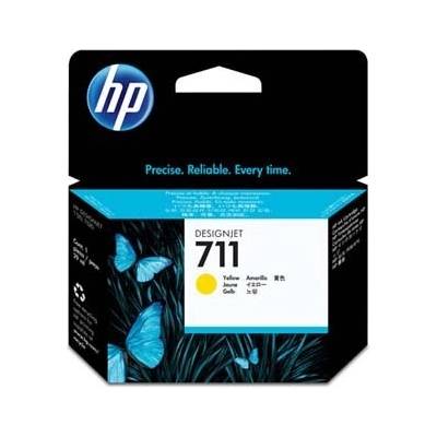 HP 711 CZ132A жълт (yellow) оригинална касета (CZ132A)