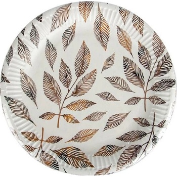 Javoli párty papierový tanier 23 cm Sivé konáre