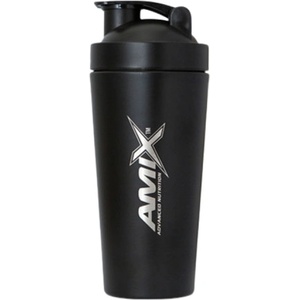Amix Nutrition Shaker Metal Black [739 мл] Черен