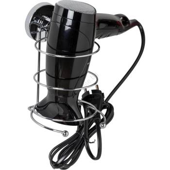 Wenko 20896100-Държач за сешоар VACUUM-LOC MILAZZO 12x17 cm лъскав хром (WE0599)