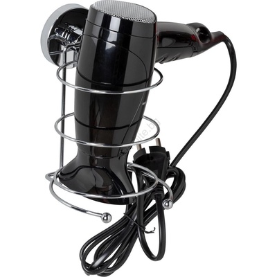 Wenko 20896100-Държач за сешоар VACUUM-LOC MILAZZO 12x17 cm лъскав хром (WE0599)