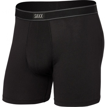 Saxx Мъжко синтетично термобельо Saxx Daytripper Boxer Brief Fly Synthetic base layer - Black (014-1920-0212)