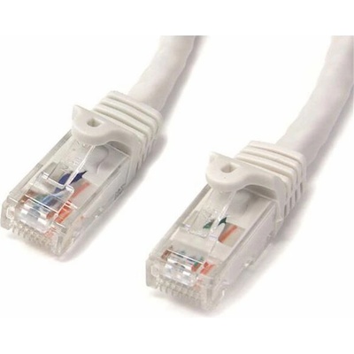 Startech N6PATC1MWH CAT6 10 Gigabit Snagless RJ45 650MHz 100W PoE Patch CAT 6 10GbE UTP 1m bílý