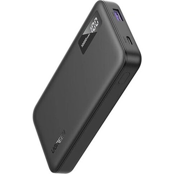UGREEN PB311 външна батерия 10000mAh (37Wh) PD 20W, USB-C вход/изход + USB-A 22.5W (SCP), бързо зареждане PD 3.0/QC 3.0, черна (25742)