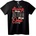 NOONEBRAND Тениска Живеенето и Храненето са Едно - 2XL, Black