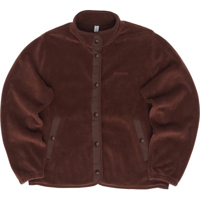 Mazine Дамско поларено яке Mazine Women's Loose Fit Fleece Jacket - Deep Mahogany - размер XL (105-6292-0215)