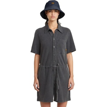 G-STAR Easy short sleeve romper - Grey (Dark Black Gd)