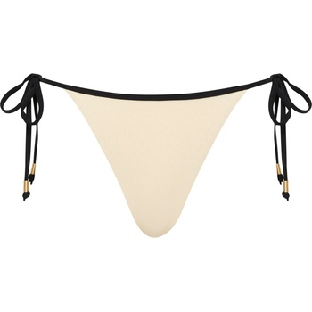 Seafolly Дамско бикини долнище Seafolly Women's Beach Bound Tie Side Rio Pant Bikini bottom - Ecru - размер 38 (EU) (150-5769-0314)