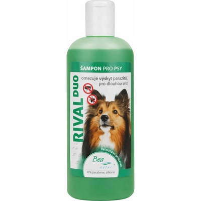 Bea Rival Duo antiparazitní šampon na dlouhou srst 220 ml – Zboží Dáma