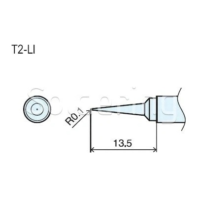 Pájecí hrot T2-LI - 102000384