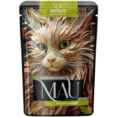 MAU Mousse kapsička zvěřina s lesními borůvkami 85 g