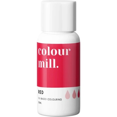 colour mill Olejová farba vysokokoncentrovaná červená 20 ml