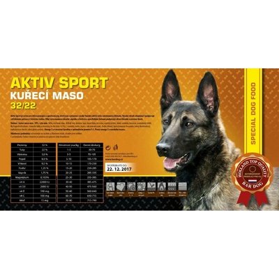 Bardog Aktiv Sport 32/22 kuřecí 4 kg