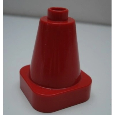 H173 DUPLO HRANÝ ČERVENÝ DOPRAVNÍ KUŽEL