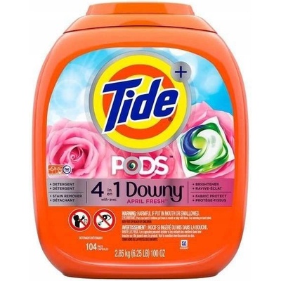 Tide 4v1 Downy April Fresh prací kapsule 104 PD
