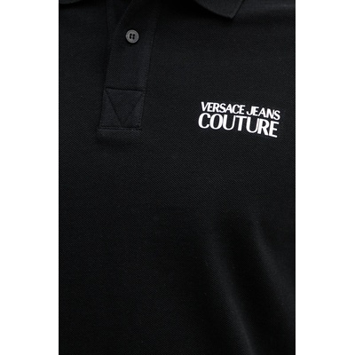 Versace Jeans Couture Памучна тениска с яка Versace Jeans Couture (78GAG623.J0003)
