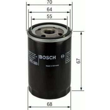BOSCH Olejový filter P2058