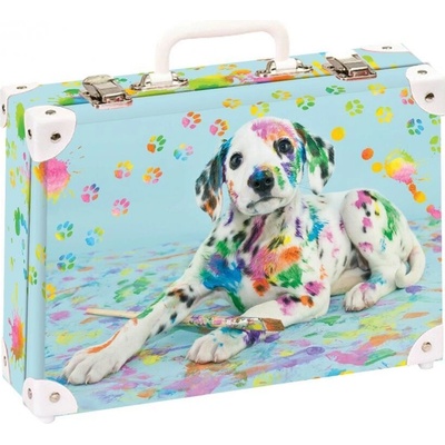 Alvarak střední 33x23x10 cm s motivem dalmatin – Zbozi.Blesk.cz