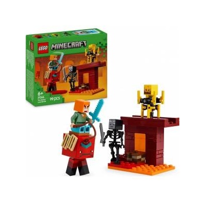 LEGO® Minecraft The Nether Lava Battle 21266, 99 pcs