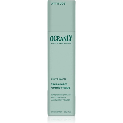 ATTITUDE Oceanly Face Cream матиращ твърд крем за смесена кожа 30 гр