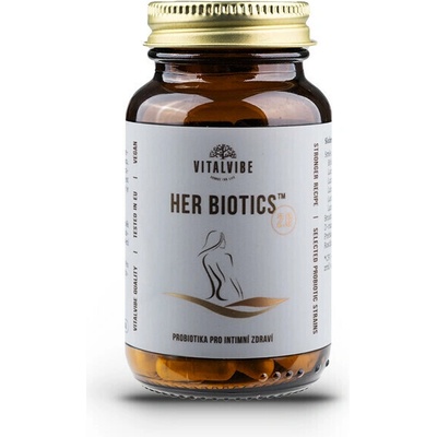 Vitalvibe Her Biotics 2.0 Probiotiká pre intímne zdravie 60 kapsúl
