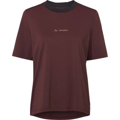 Vaude Дамска фланелка с къс ръкав за колоездене Vaude Women's Loamer Shirt Cycling jersey - Dark Oak - размер 42 (EU) (156-2548-0514)