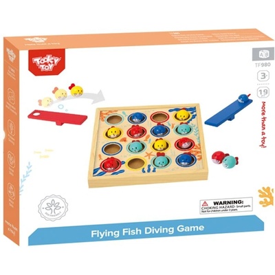 Tooky Toy - Дървена игра, Летящи рибки