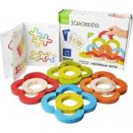 IGROTECO Игра за балансиране с цветни елементи - 24 части