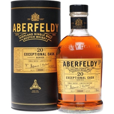 Aberfeldy Exceptional Cask Series 20y 43% 0,7 l (tuba)