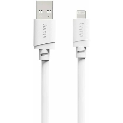 Hama 00201800 Nabíjecí USB USB 2.0 Apple Lightning konektor USB-A zástrčka 1m bílý