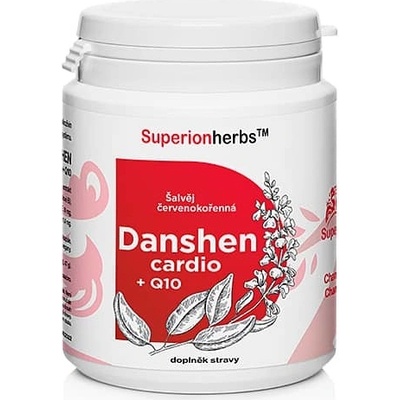 Superionherbs danshen Q10 cardio 90 kapsúl