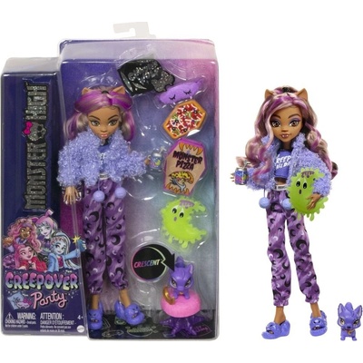 Mattel Panenka Monster High Creepover Party Clawdeen